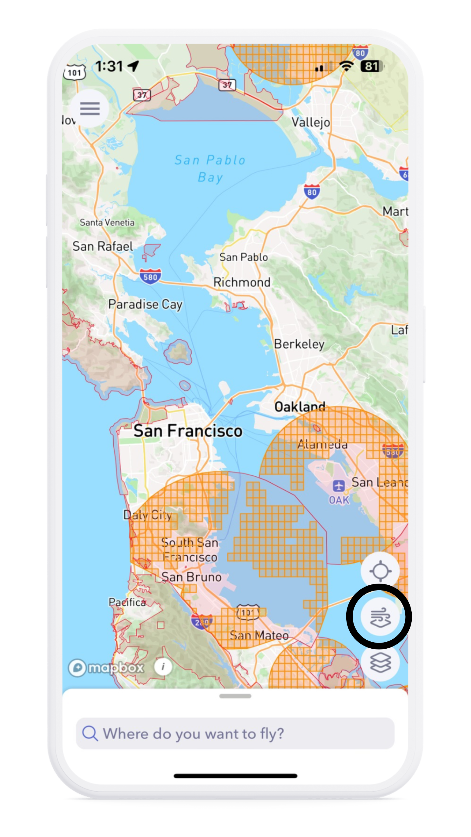 AutoPylot+ Windy Map Toggle Button